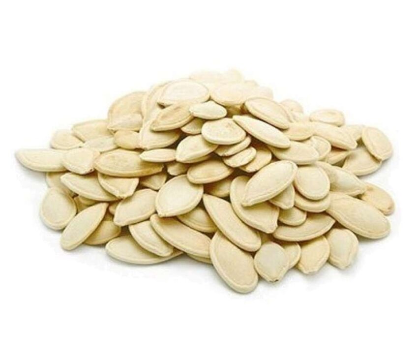 Graines de la citrouille de la prostatite